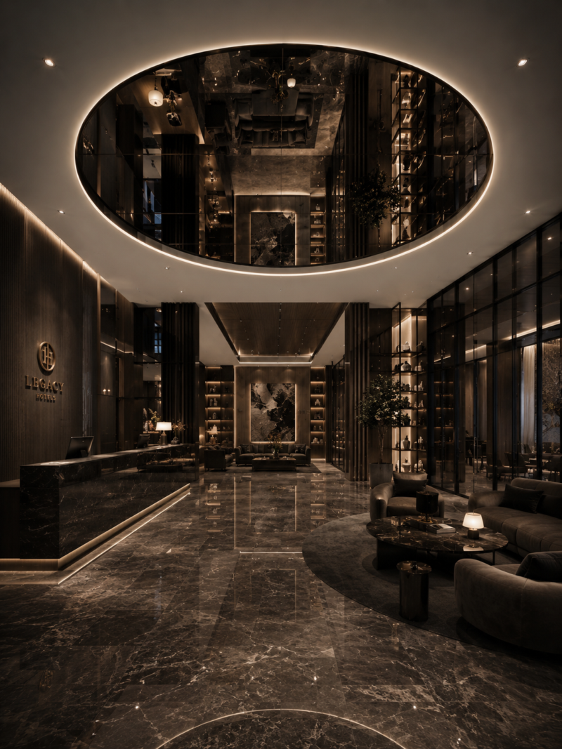 Mirror Ceiling  #1